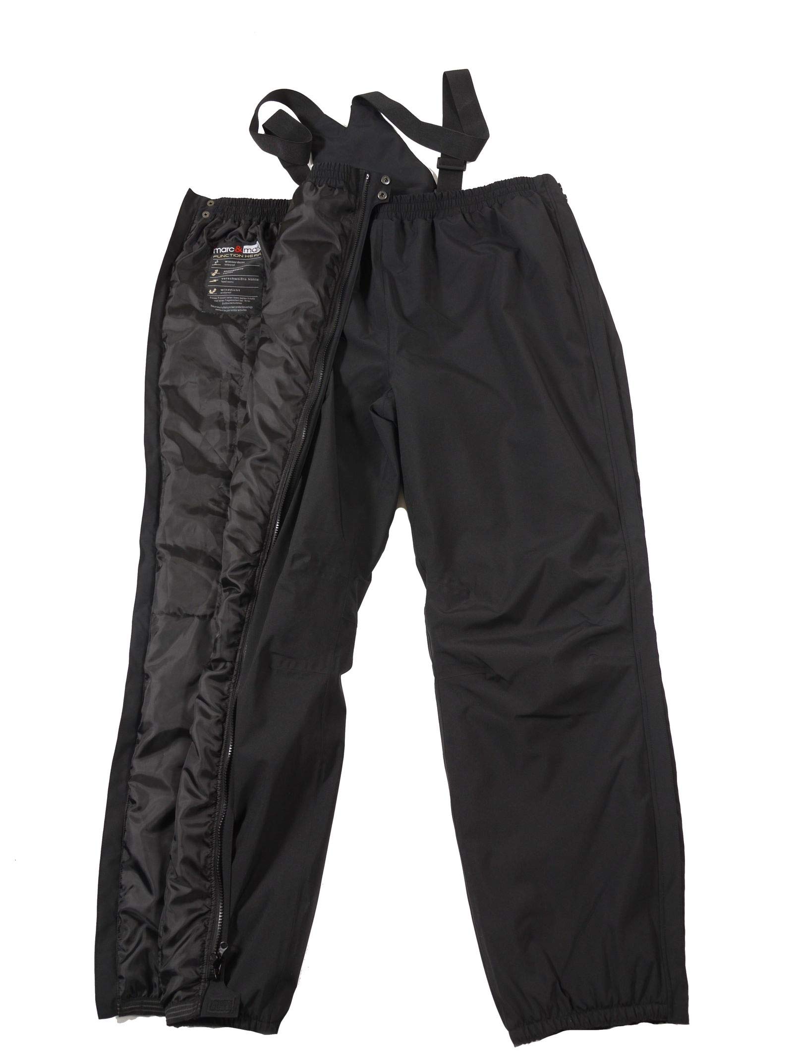 Marc & Mark Thermohose, Schneehose in Übergrößen bis 10XL, schwarz