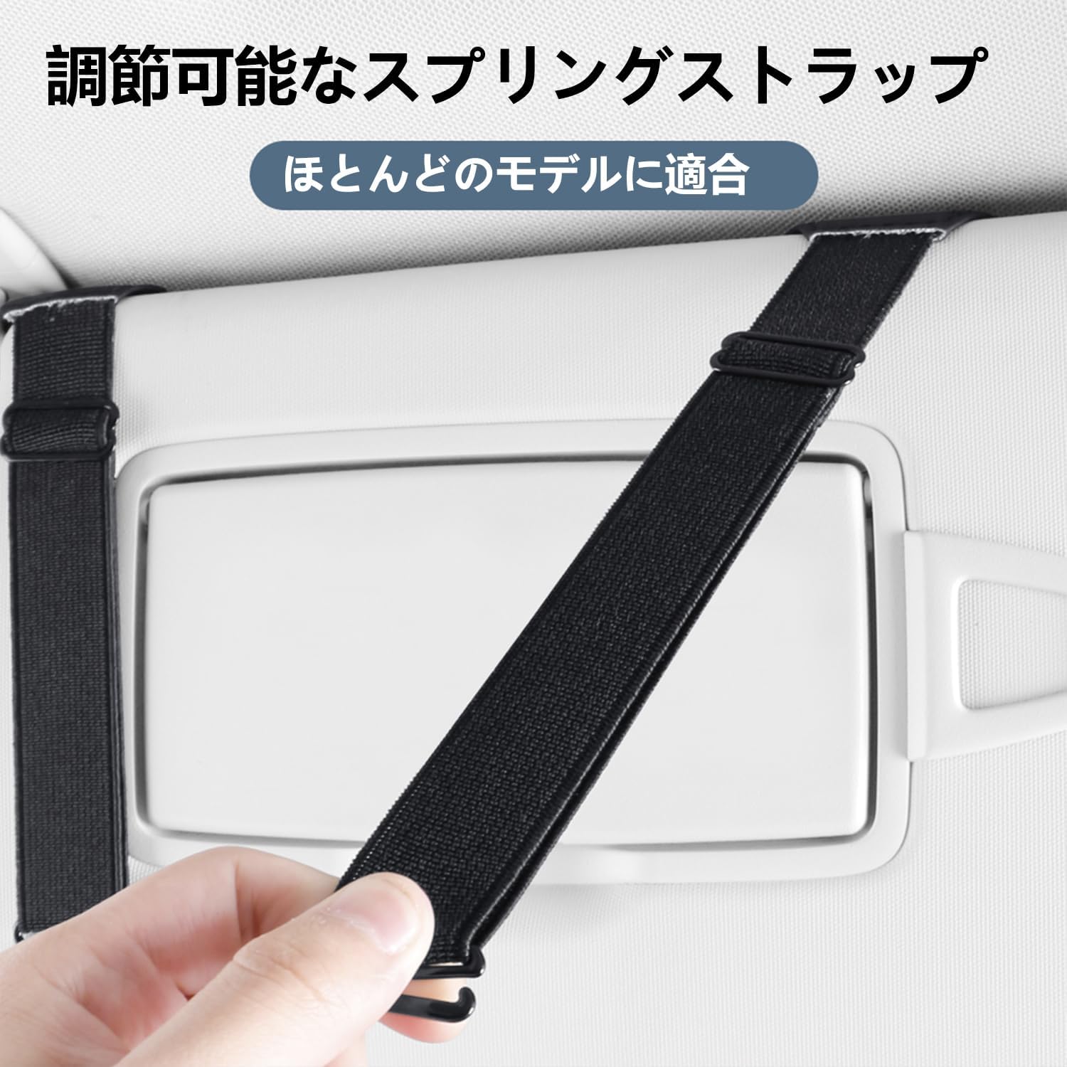 車のサンバイザー眼鏡クリップ,WR-V に適しサンバイザーグラスボックス，車用メガネクリップ， 【garbage】 領収書クリップ メガ