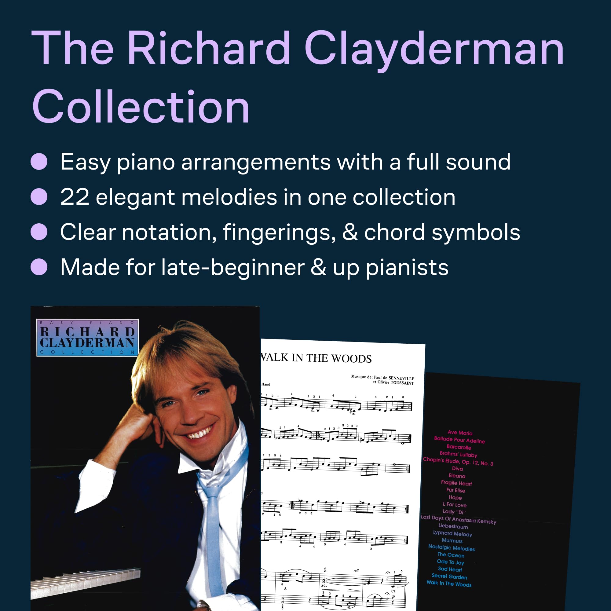 The Richard Clayderman Collection for Easy Piano