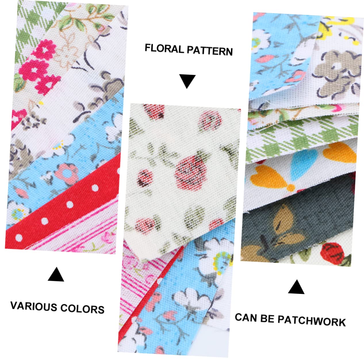 Szycie tkanin patchworkowych, Materiał do szycia patchworku, tkanina do szycia, 50 sztuk DIY tkanina pikowana tkanina drukowana scrapbooking(15X15CM)