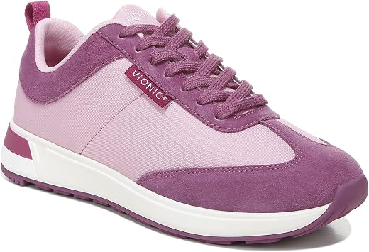 Vionic Womens Curran Breilyn Sneakers, Sneakers That Include Three-Zone Comfort with Orthotic Insole Arch Support