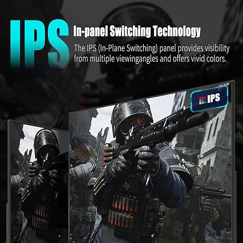 Miniatura 4 de Viewedge Monitor para juegos de 27 pulgadas 180 Hz (soporta 144 hz165 hz) 1 ms, 110% sRGB con HDR 10  Pantalla IPS de 1080p, HDMI DP, altavoces