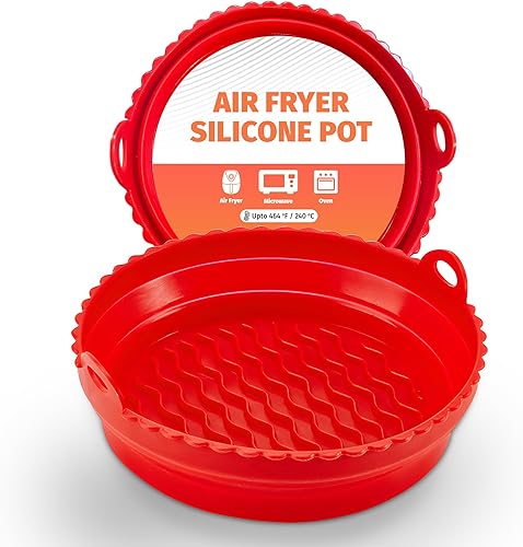 Miniatura 7 de Forro reutilizable para freidora de aire, inserto de freidora de aire, forro de silicona para freidora de aire