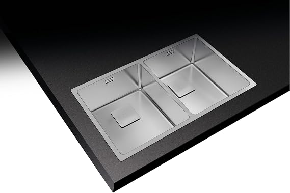 Teka Flexline Sink Rs15 2C 740 Stainless Steel Colour Ref 115030009 Furniture 80 cm Triple Installation Possibility