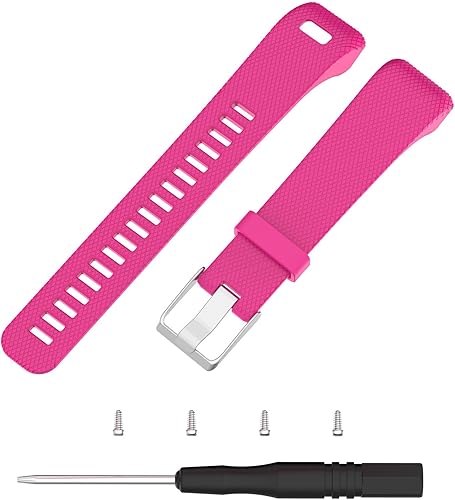 Miniatura 2 de Compatible con Garmin Vivosmart HR+ Bandas para mujeres y hombres, pulseras de silicona de repuesto para Vivosmart HR Plus, Approach X10, X40