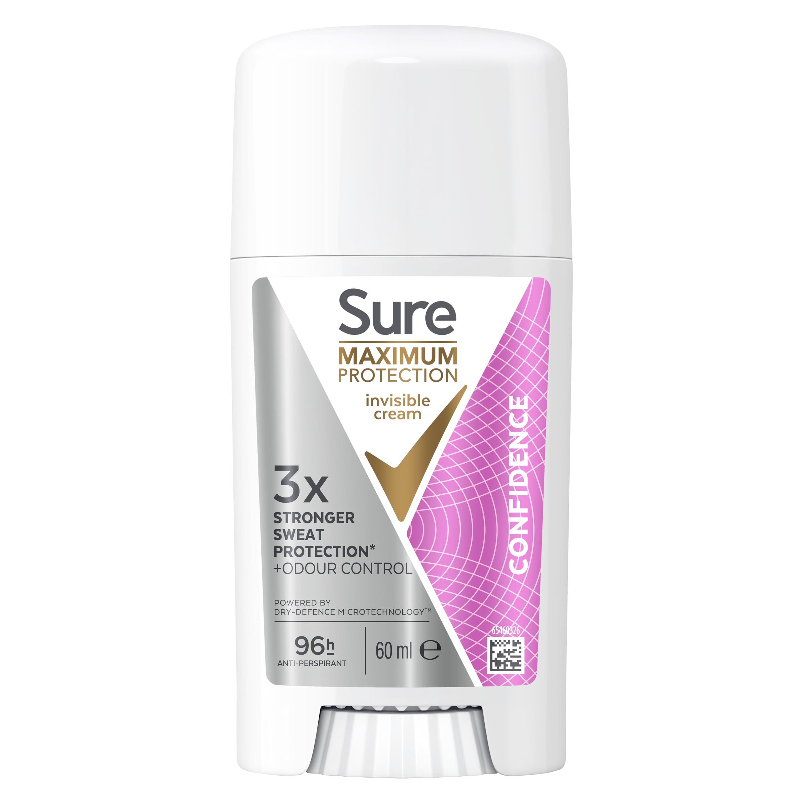 Sure Maximum Protection Confidence Anti-Perspirant Cream 60 ml