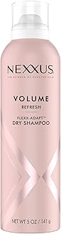Nexxus Styling Refreshing for Hair Volume Volume Refresh Dry Shampoo Powered by FLEXX-ADAPT Technology and Infused with a Protein Complex 5 oz