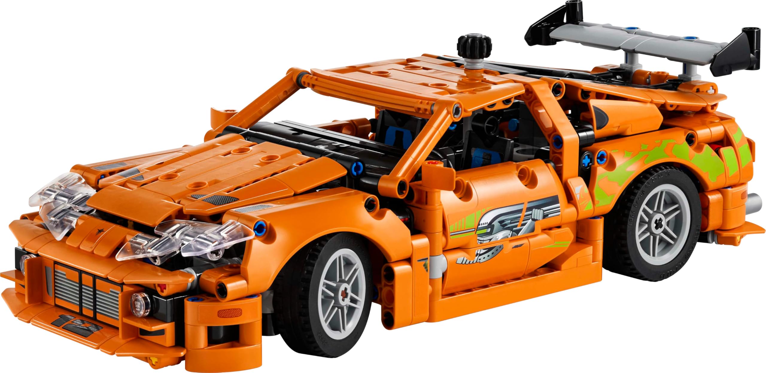 LEGO Technic Fast and Furious Toyota Supra MK4 Kit de Maqueta de Coche Deportivo de Juguete con Motor de 6 Cilindros, Regalo para Niños y Niñas de 9 Años o Más y Aficionados al Motor 42204