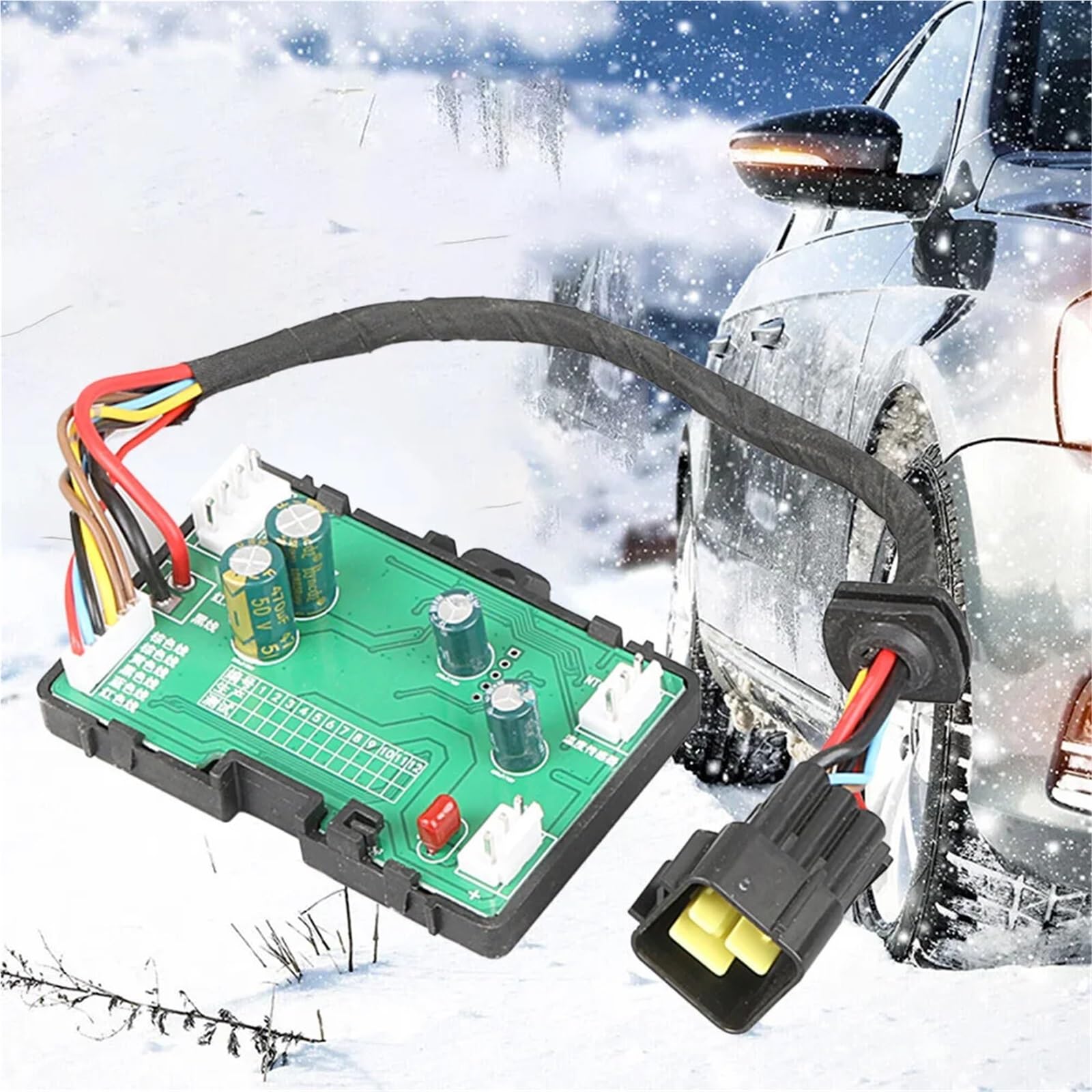 Nagrzewnica postojowa nagrzewnica powietrza Płyta główna 12/24 V 2-8 kW, sterownik płyty głównej do ogrzewania postojowego, ogrzewania powietrza i oleju napędowego