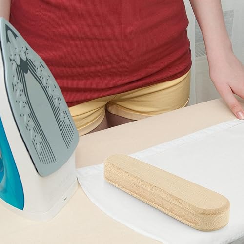 Miniatura 7 de MOLIGOU Clapper de madera dura, 2 piezas de 9.5 pulgadas para coser y planchar