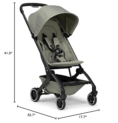 Miniatura 9 de Joolz AER+ - Cochecito de viaje ligero y compacto, diseño plegable con una sola mano, asiento ergonómico para bebés y niños pequeños (hasta 50