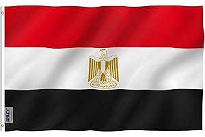 Anley Fly Breeze 3x5 Foot Egypt Flag: Proudly Display the Flag of Egypt