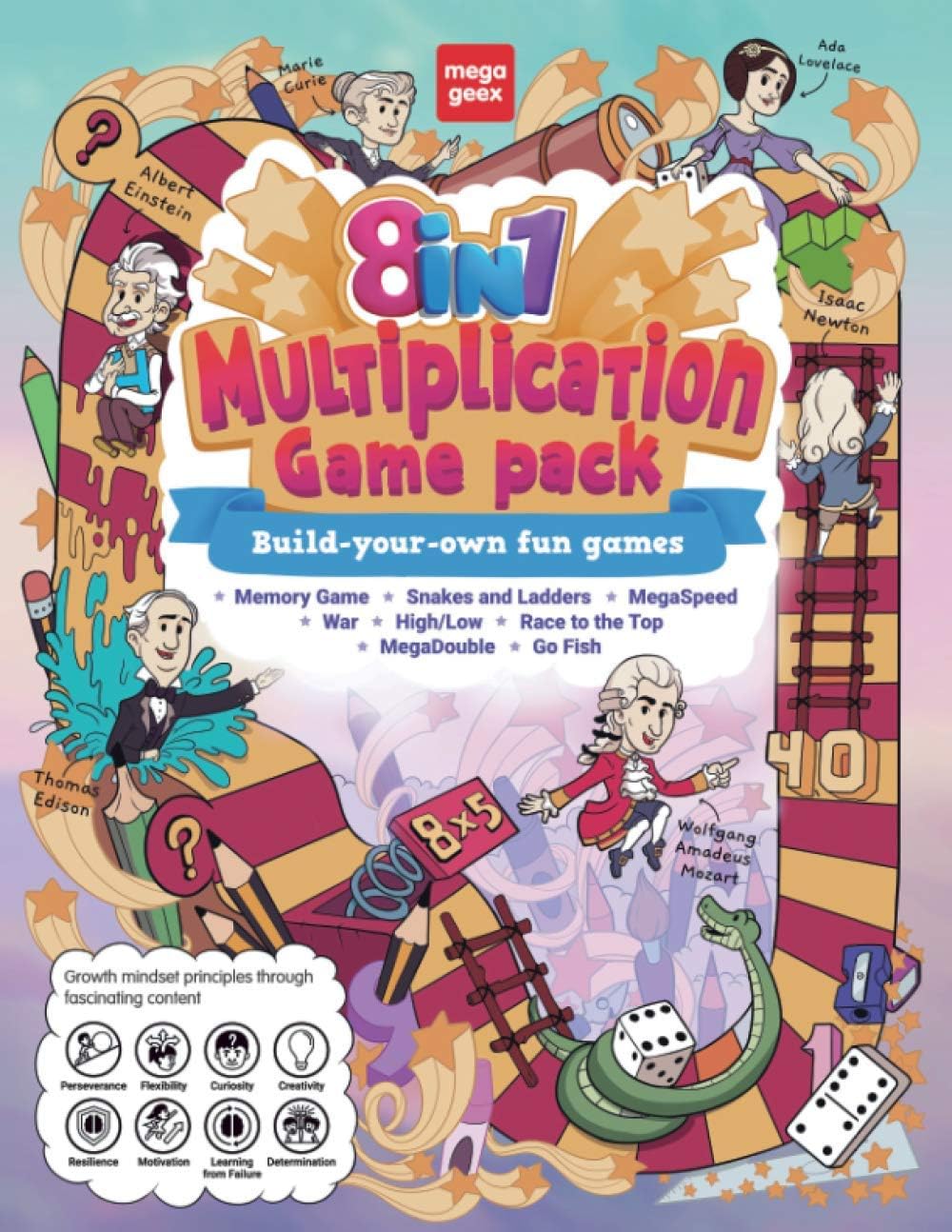 8-in-1 Multiplication Game Pack | MegaGeex: DIY