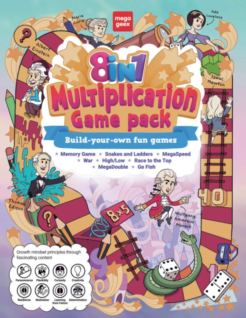 8-in-1 Multiplication Game Pack | MegaGeex: DIY