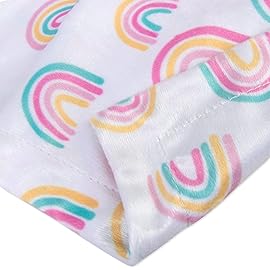 Minky Animal Snuggler Lovey Blanket for Kids, Babies, Boys, Girls, Gender Neutral Security Blanket with Stuffed Animal (Enchanting Unicorn)