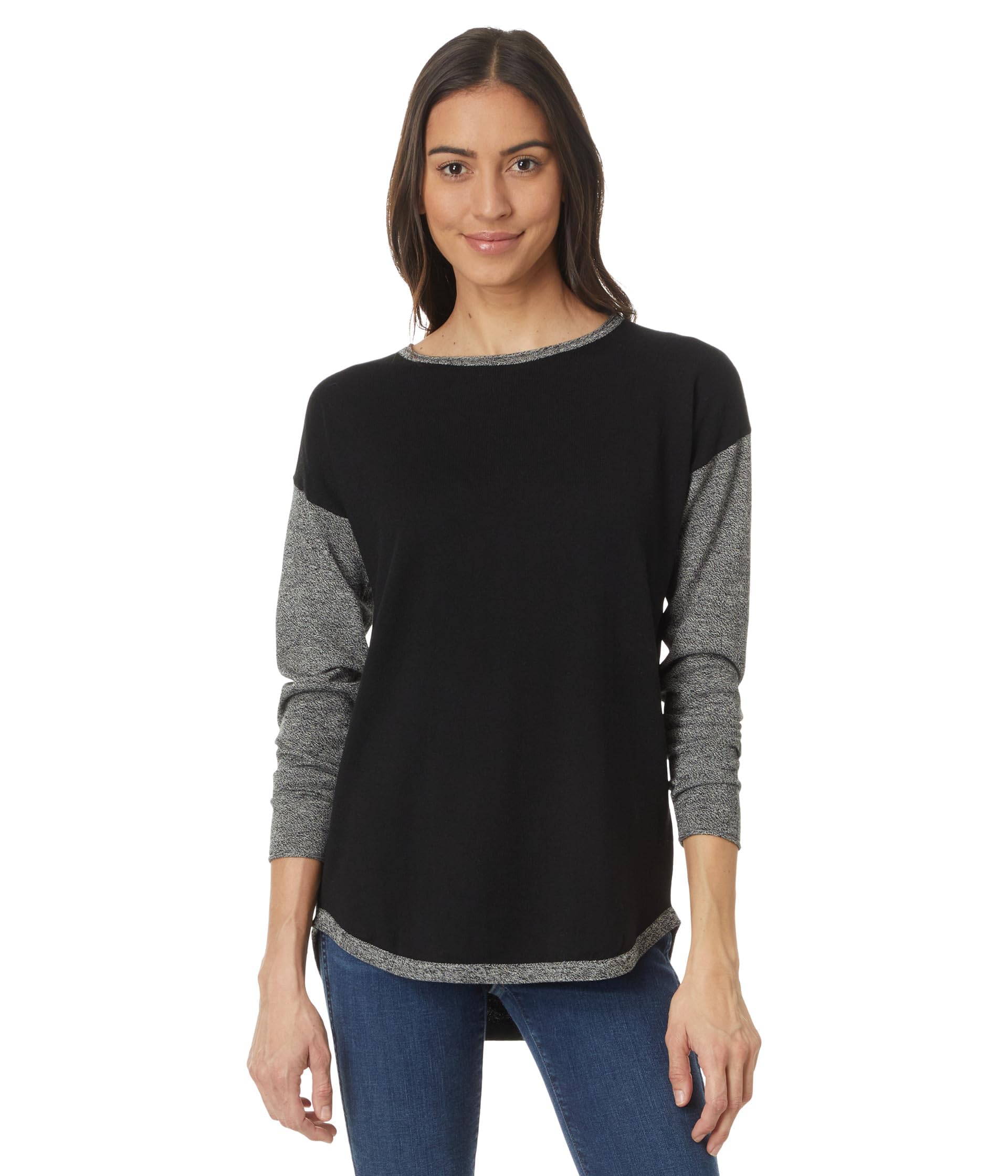Smartwool Womens Shadow Pine Colorblock Sweater