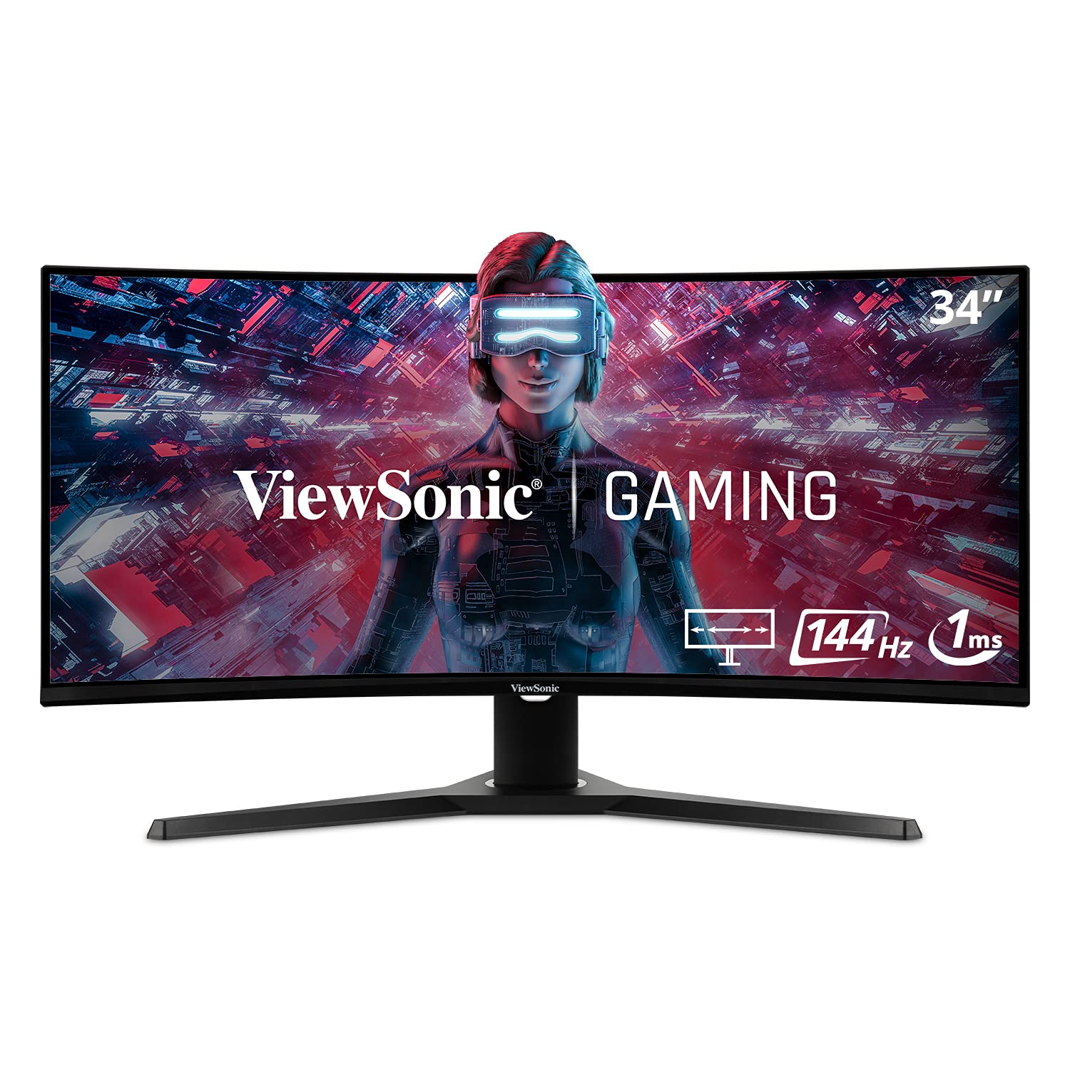 Buy ViewSonic VX34182KPC 34inch 1440p WQHD 219 UltraWide Curved