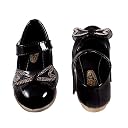 RGK Fashionable Durable Light Belly AKA Light Mary Jane Shoes for Girls of 1 Years | 2 Years | 3 Years | 4 Years | 5 Years (Black, 18_Months) gallery image