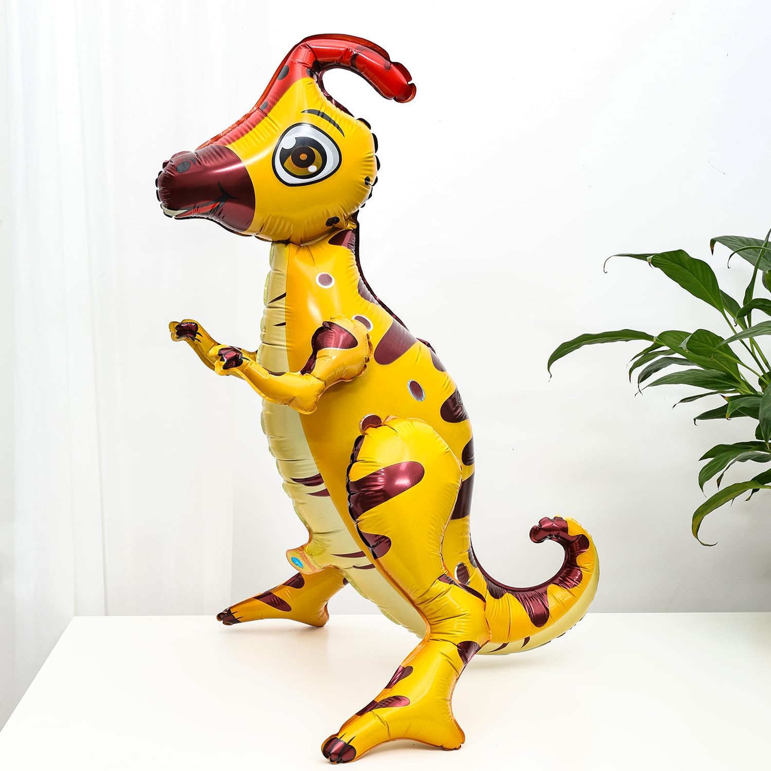 4Pack Giant Self Standing Dinosaur Foil Balloons for Dinosaur Birthday Party Supplies Decorations : Toys & Games