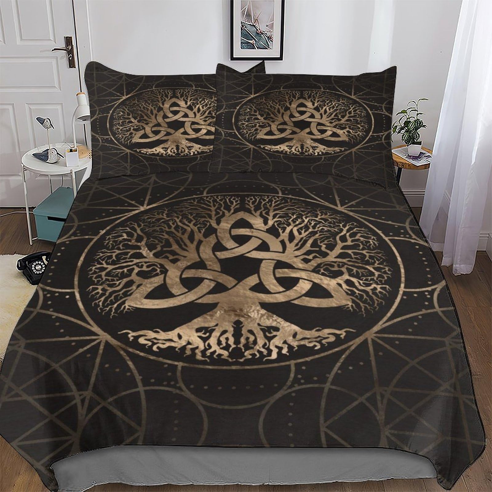 Housse de couette Viking mythologique pour créer un cocon nordique