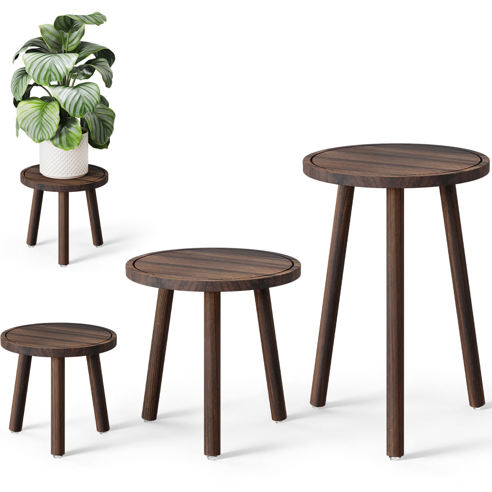 Uneedem 3-Pack Plant Stands