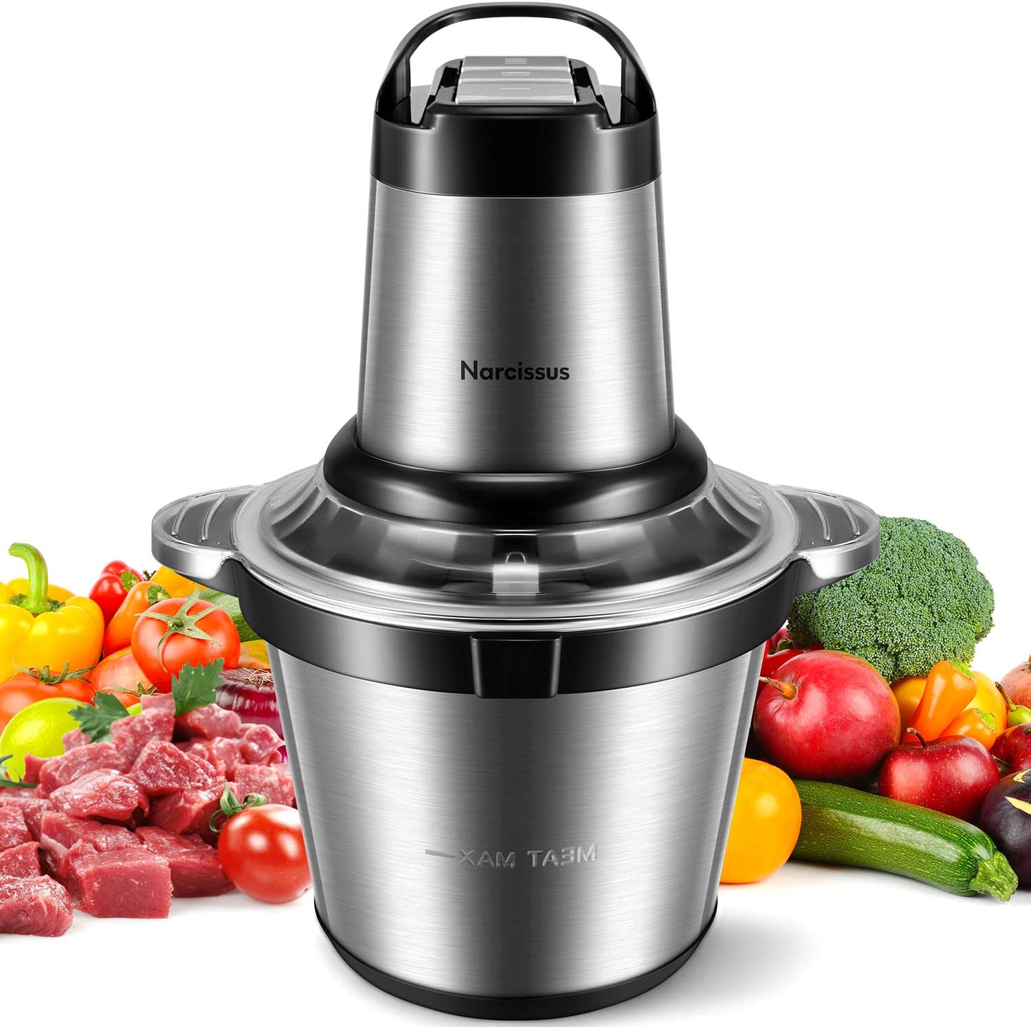 Narcissus Electric Meat Grinder, 14 Cup 3.5L Large Capacity