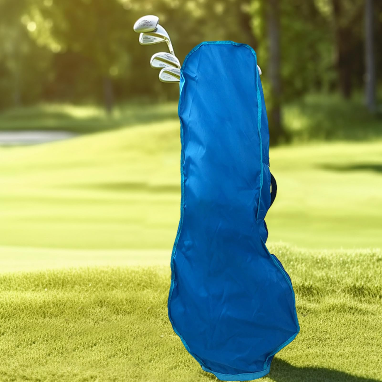 Impermeable para Bolsa de Golf Capucha Impermeable Portátil para Lluvia
