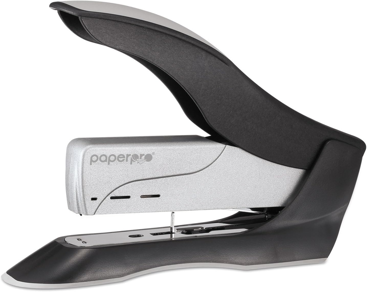 PaperProBostitch 1210 inHANCE Stapler, 65Sheet Capacity, Black/Silver Heavy