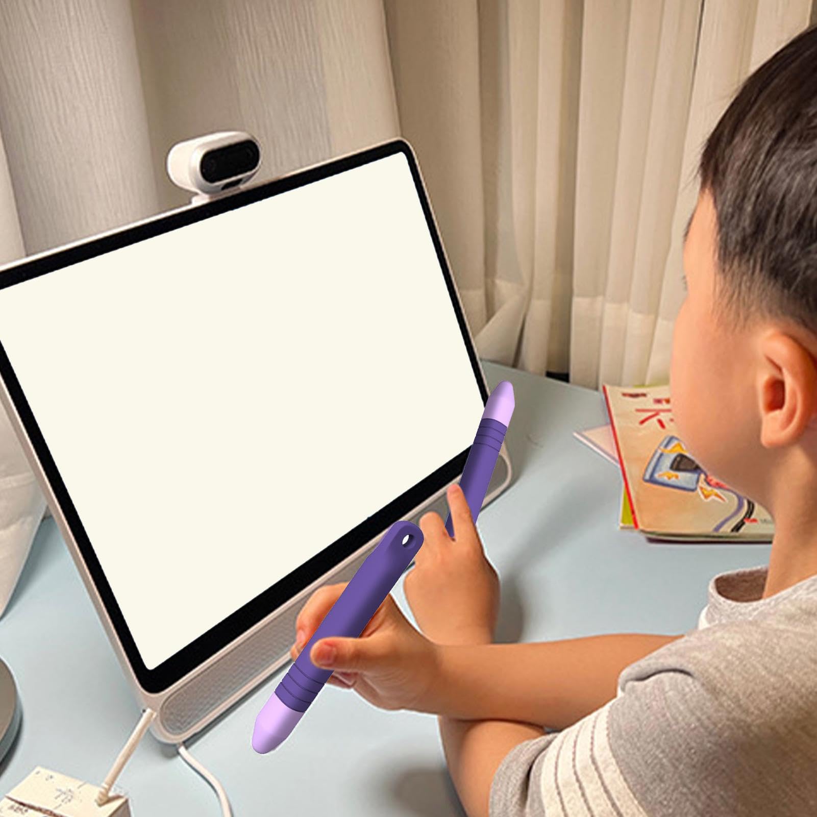Silicone Handwriting Condenser Pens | Kid-Friendly Capacitive Pens,Soft Silicone Tablet Crayon Condenser Pen for Cell Phone, Smartphones, Tablet