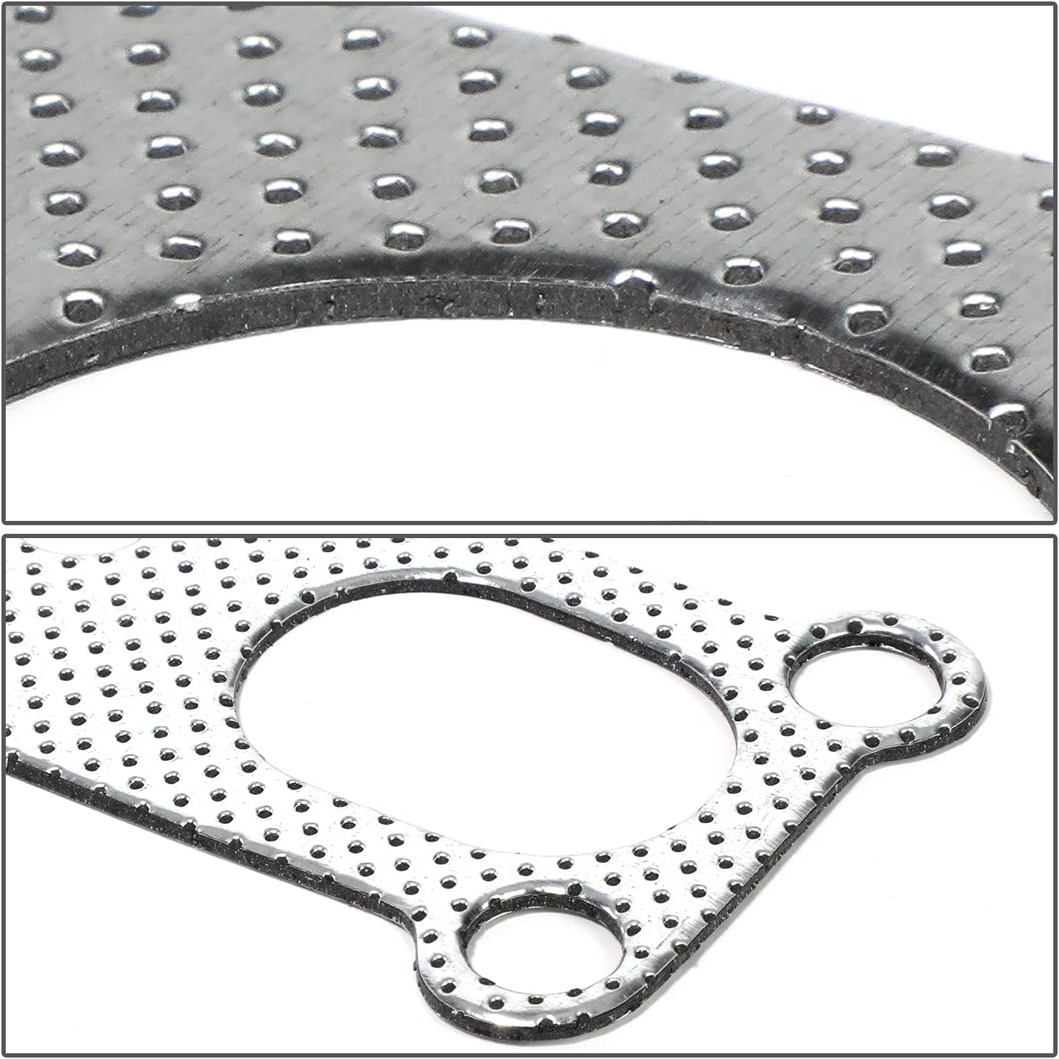 DNA Motoring GKT-A-HD-MP01 Steel Reinforced Graphite Exhaust Header Gasket Compatible with Ford Probe/Mazda MX-6 2.0L 1993-1997