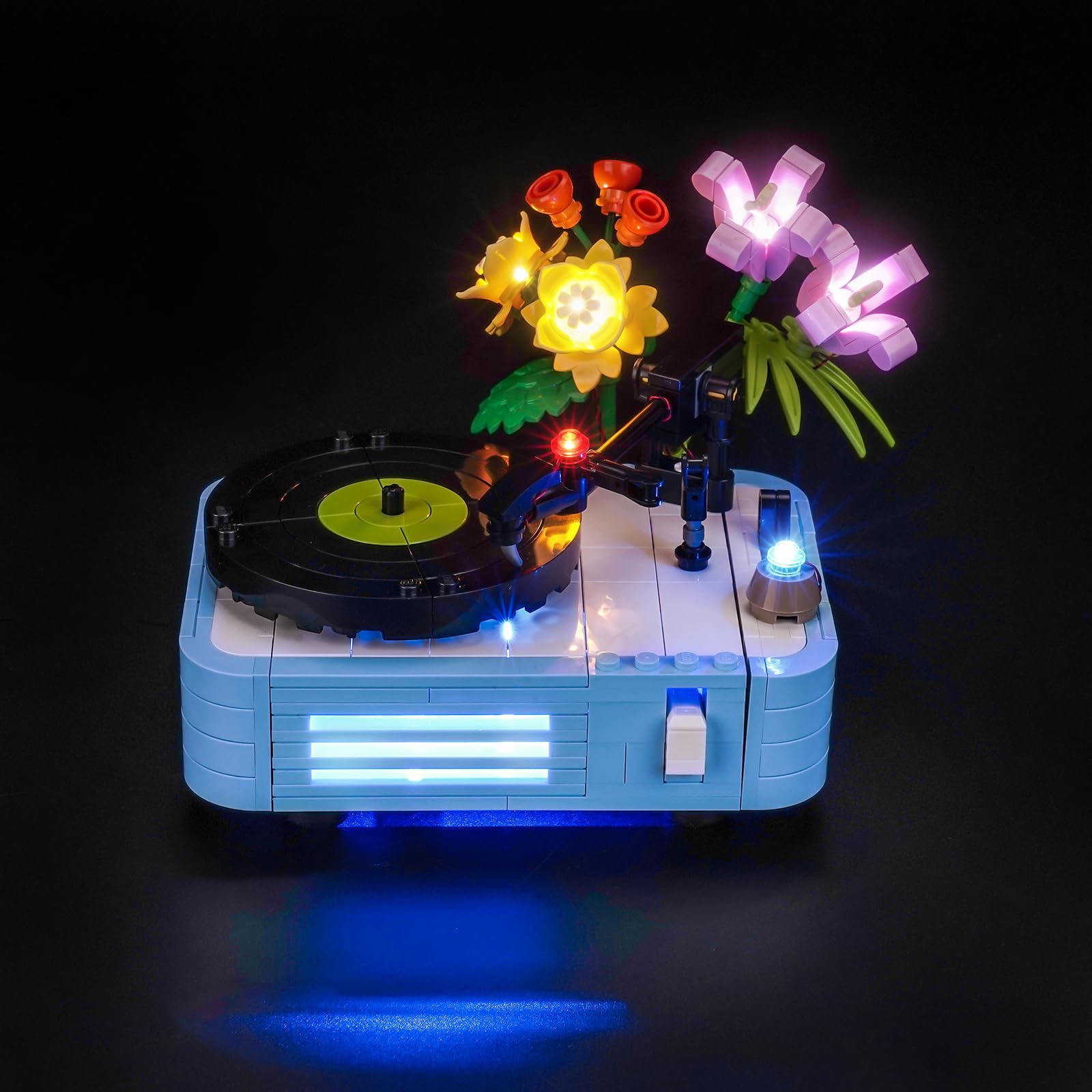 Led Licht Set Kompatibel mit Lego Record Player with Flowers 31172 (Kein Modell), Dekorationsbeleuchtungsset Compatible with Lego 31172 Record Player with Flowers Kreative Spielzeug - 1