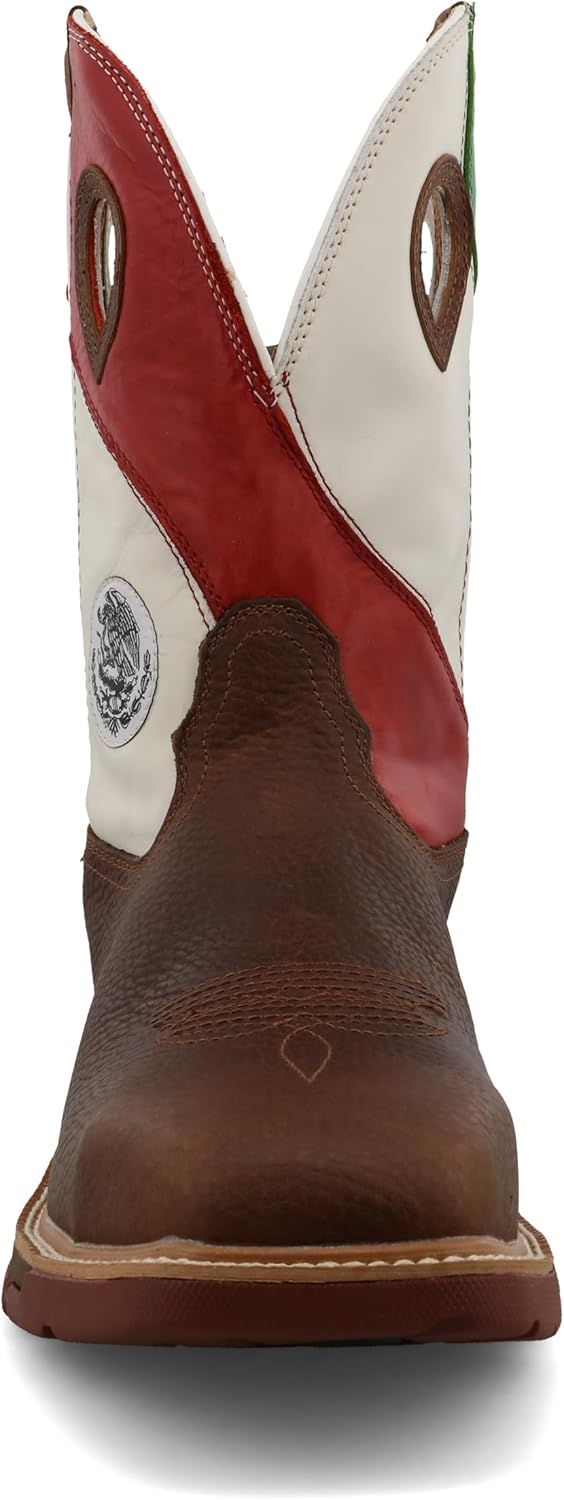 Twisted X Men's 4" Wedge Sole Boot, Moc Toe