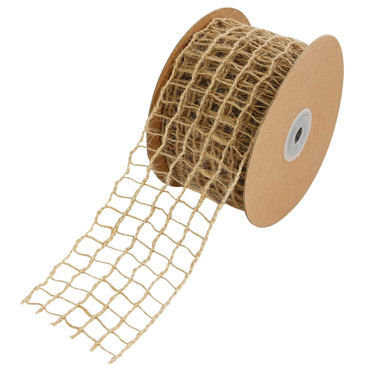 Amazon.com: Mesh Burlap Wired Ribbon yyangz 1Roll 6.3cm x 10 Yards ...