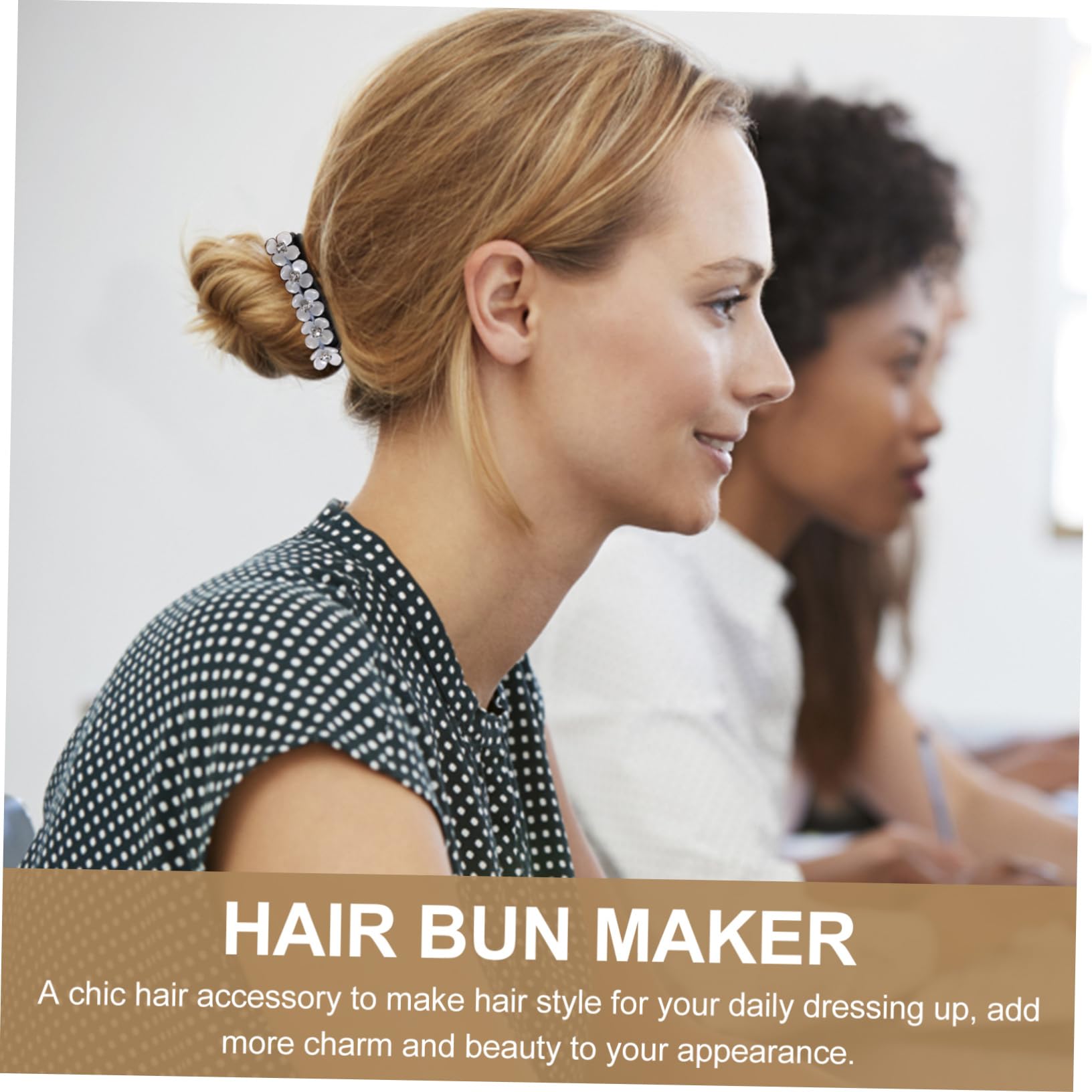 Didiseaon 12piezas Herramienta Para Hacer Moños De Pelo Perlas Accesorio De Para Mujeres y Para Ocasiones y Actividades