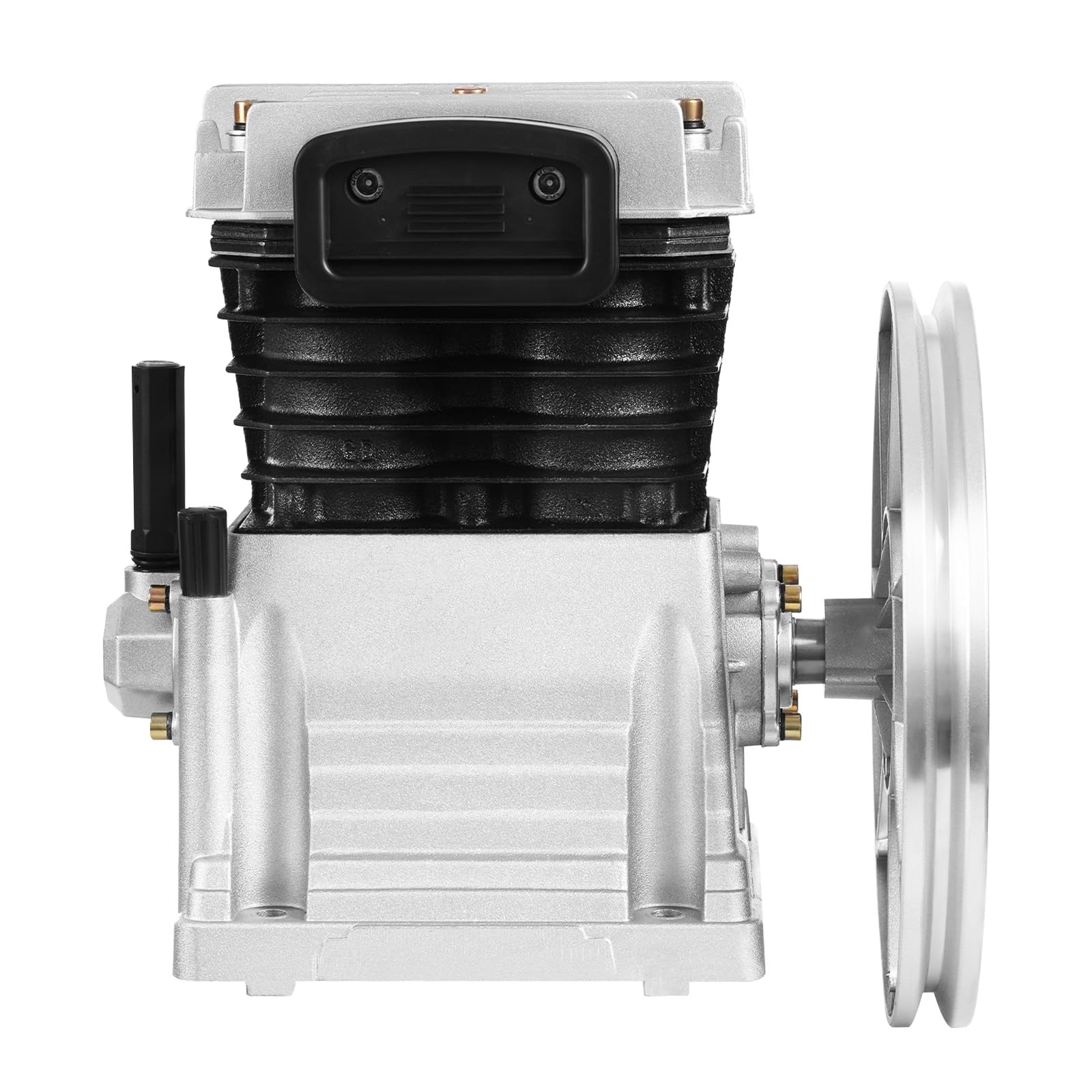 Compressore d'aria a due cilindri monostadio testa 3HP filtro aria filtro aria silenziatore per l'industria automobilistica utensili pneumatici