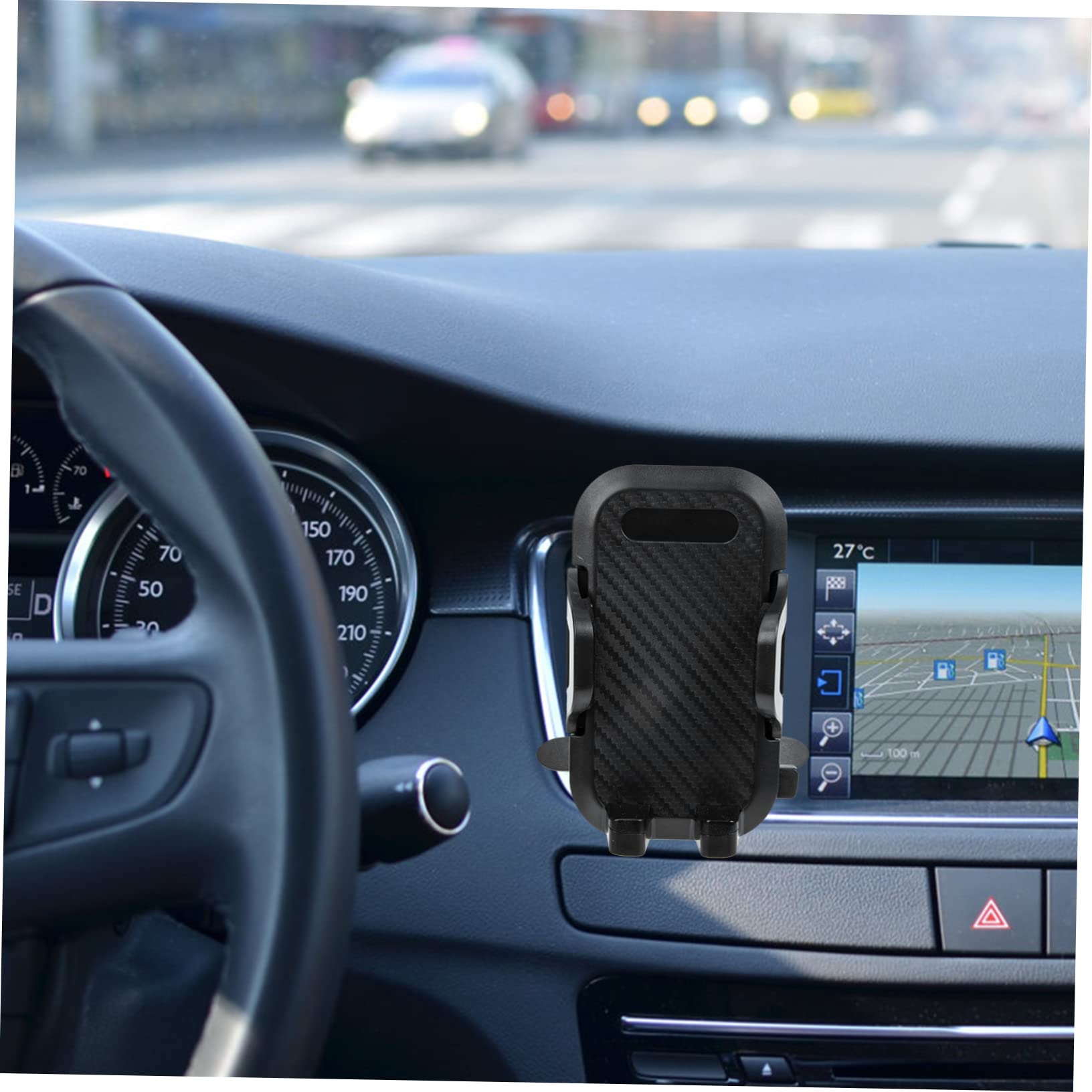 Gatuida 3pezzi Supporto Telefonico Da Auto Per Ventola Supporto Navigazione Smartphone Leggero e Pratico Per Bocchetta Aria Facile Da Installare e Sicuro Per Uso Quotidiano