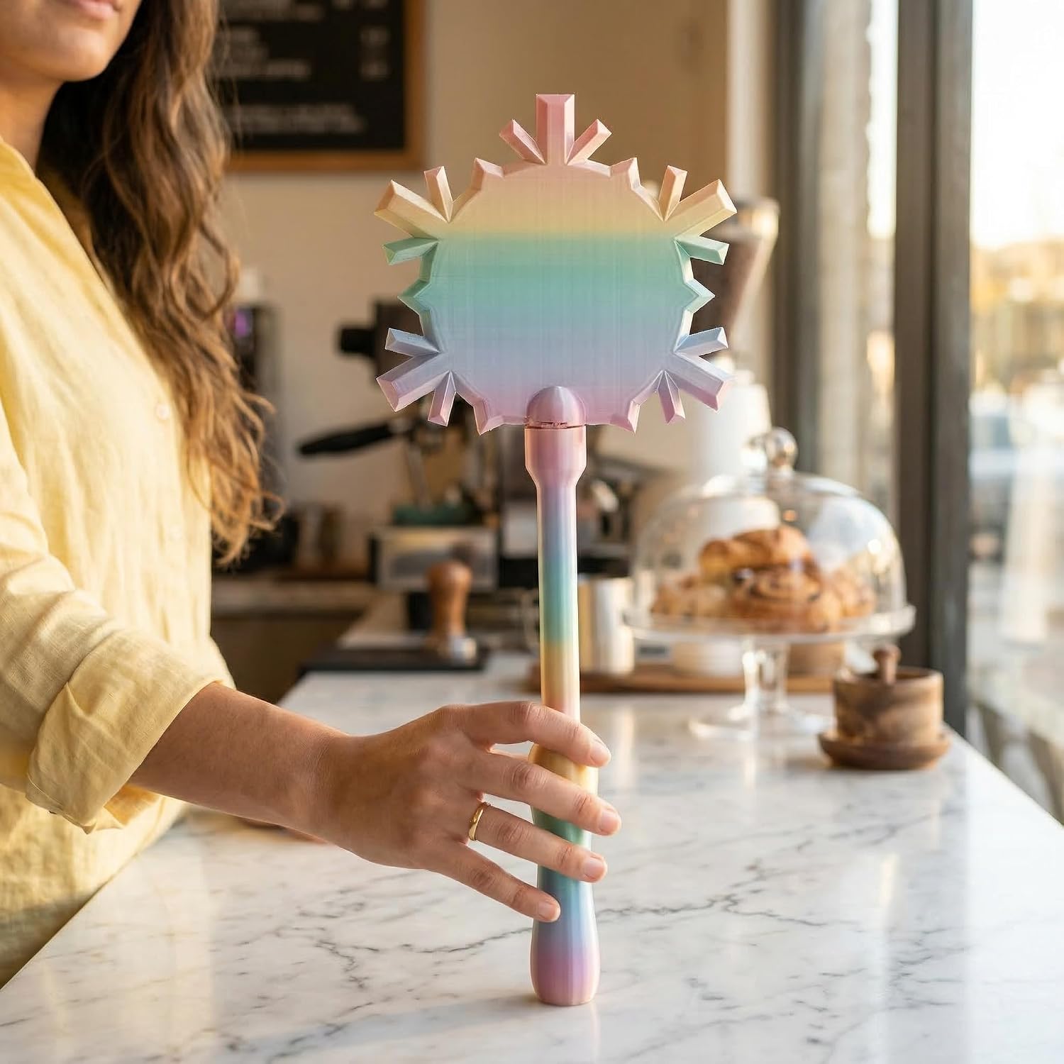 3D-Printed “Credit Card Wand” — Lightweight Handheld Card Holder for Tapping/Swiping at POS and NFC Terminals image 3