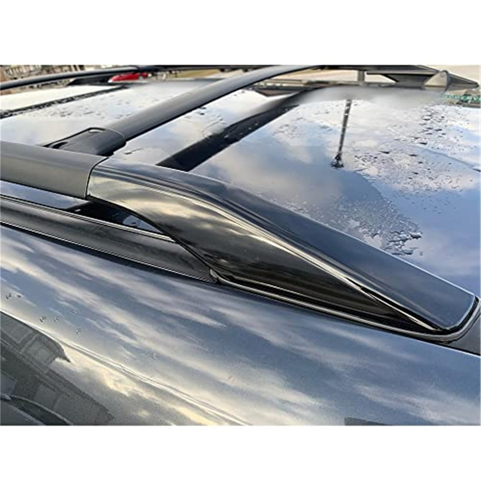 4pcs Black ABS Roof Rack Caps, for Lexus, RX330 RX350 RX400