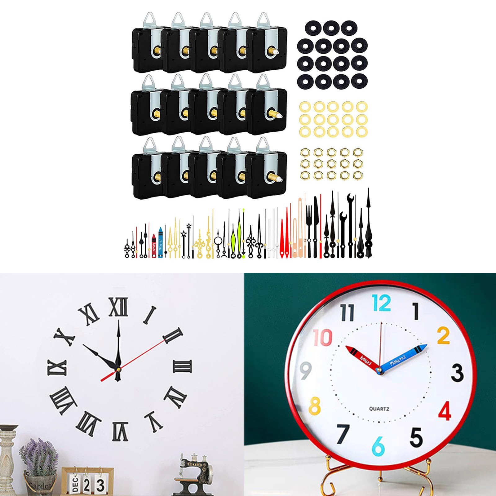 Amazon.co.jp: 振り子時計の動きのメカニズム交換クォーツクロック