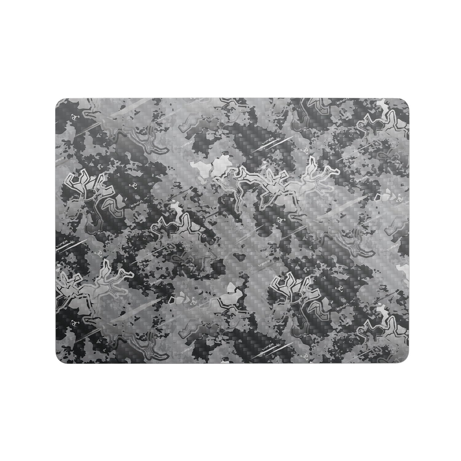 Carbon Fiber Laptop Skin Compatible with Microsoft Surface Laptop 8 13" (2025) - Viper Urban - Premium 3M Vinyl Protective Wrap Decal Cover - Easy to Apply | Crafted in The USA by MightySkins