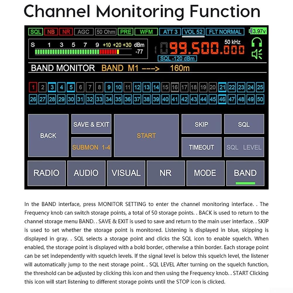 SPORTARC für Malahit DSP2 Receiver Radio Firmware 2 40 High Sensitivity SD R Architecture Adaptive Noise Reduction