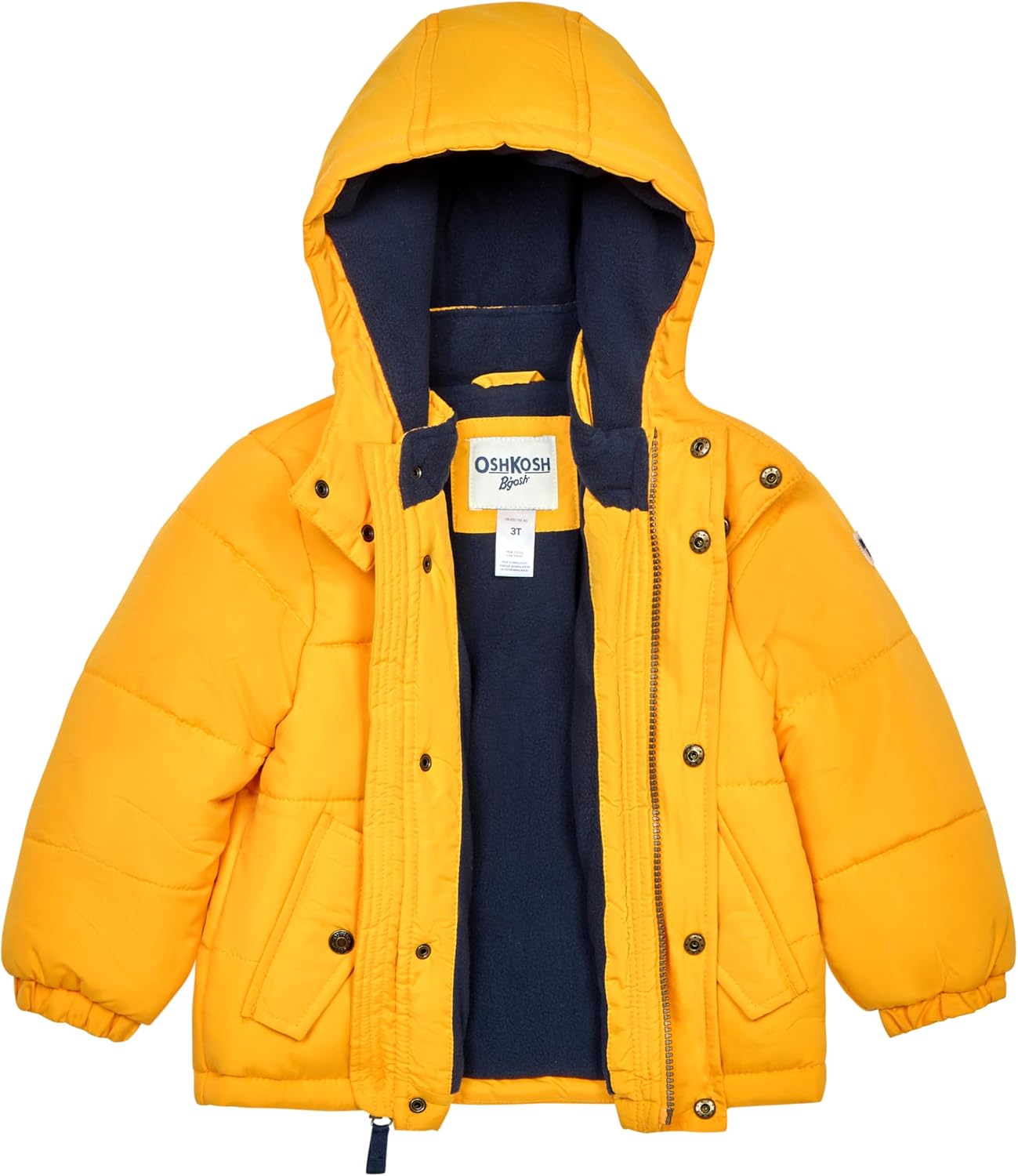 OSHKOSH B'GOSH Toddler Little Boys' Classic Heavyweight Winter Puffer Coat