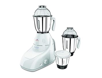 Bajaj GX 8 750 DLX 750W Mixer Grinder with 3 Jars, White