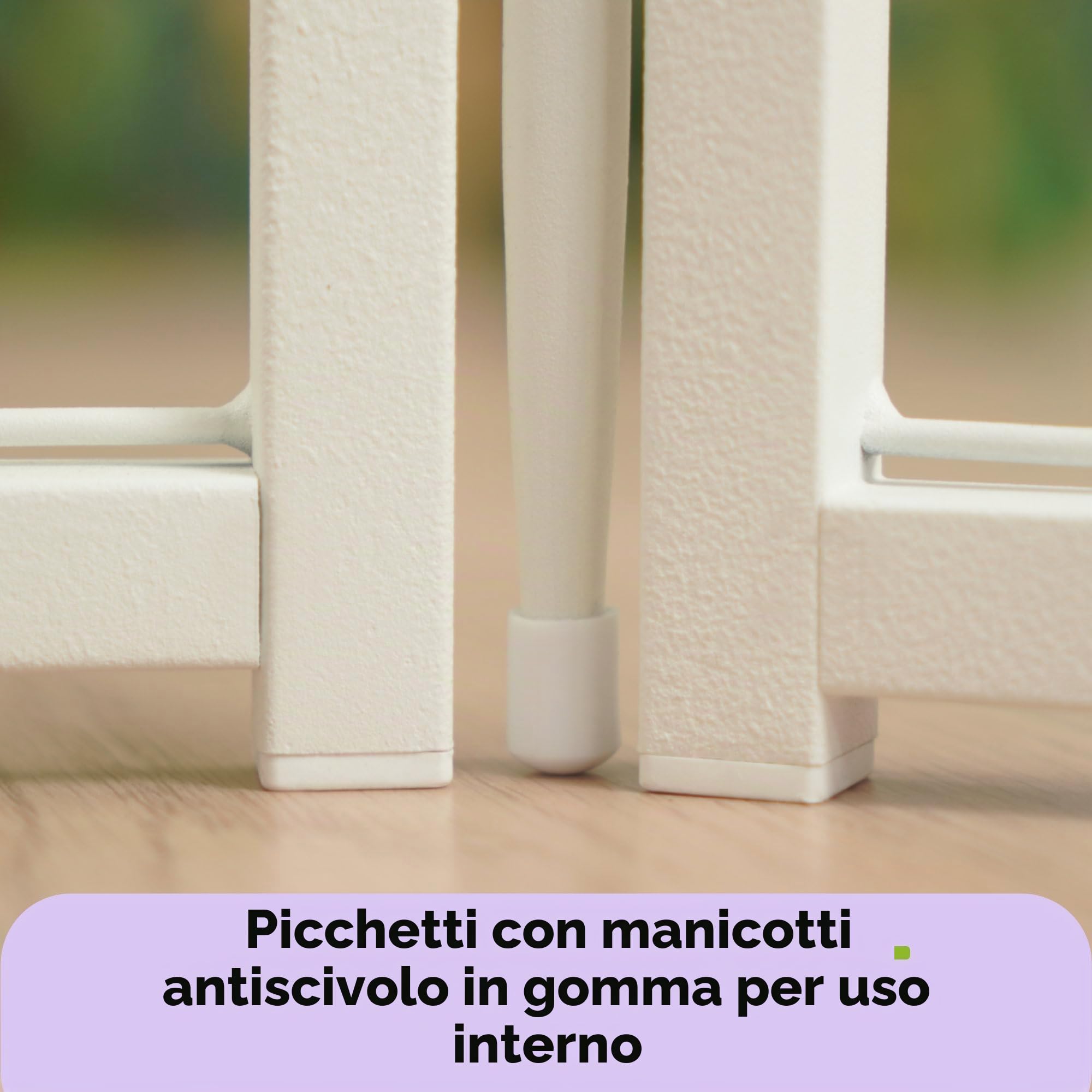 SunsGrove recinto per cani da interno in Antiruggine recinto per animali Montaggio Senza Attrezzi Ideale per Interni ed Esterno Bianco (60 cm, 8 Pannelli)