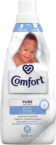 Comfort Pure Concentrated Laundry Fabric Softener for Sensitive Skin 800ml