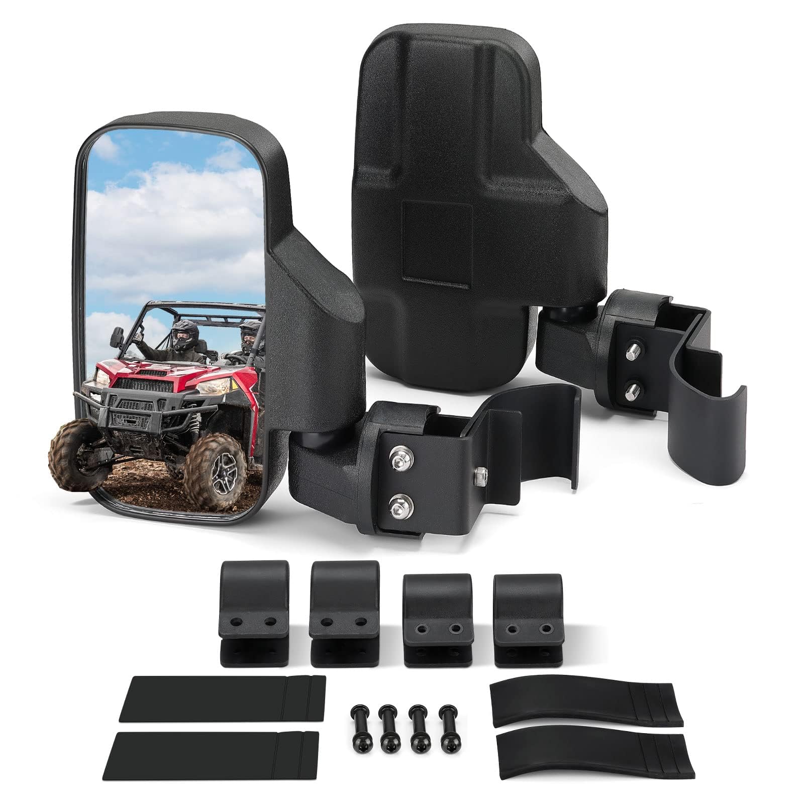 Amazon.com: KEMIMOTO Mirrors UTV Side Mirror Compatible with