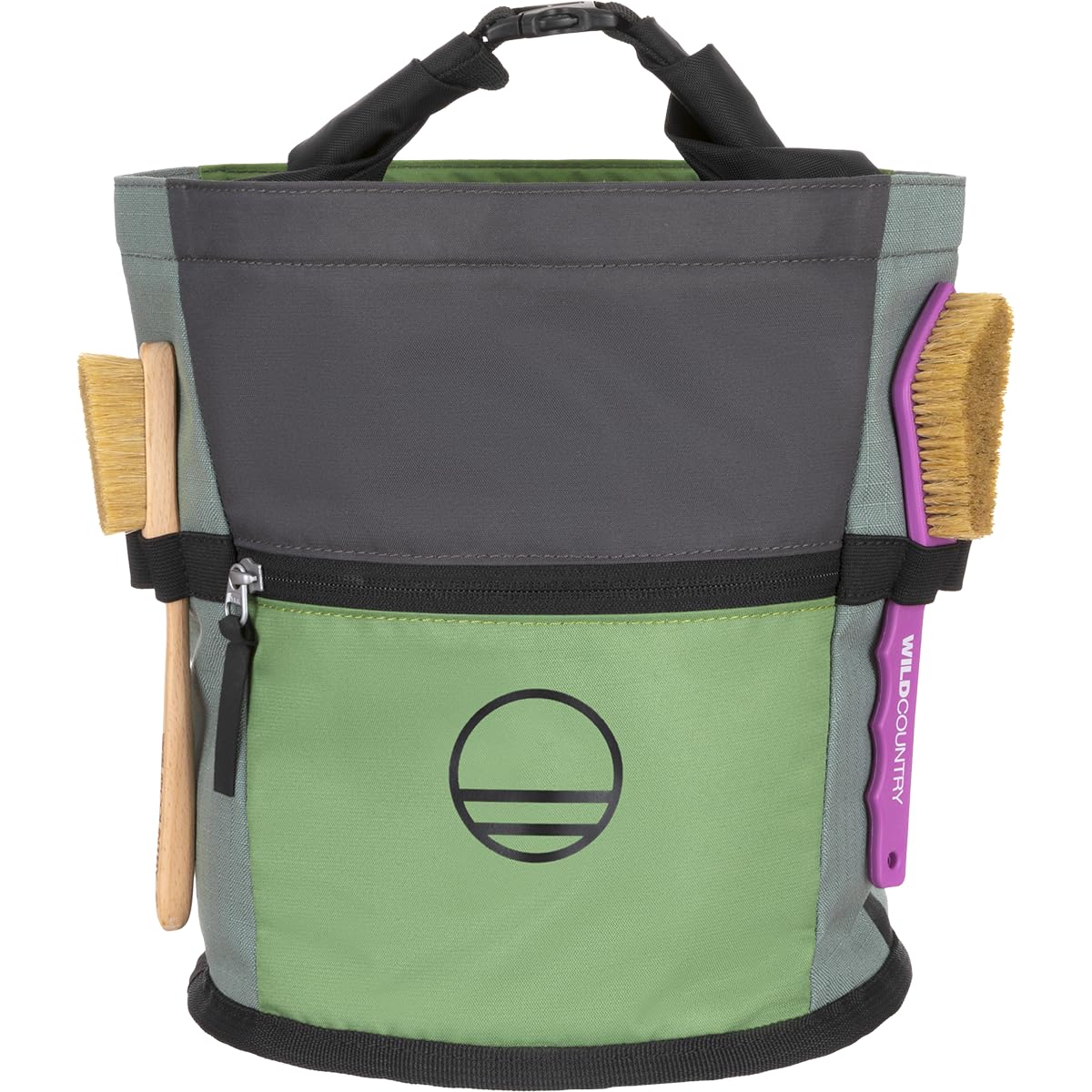 Wild Country Unisex Sequence Chalk Bucket Chalkbag, ivy-Marsh-Onyx, OneSize