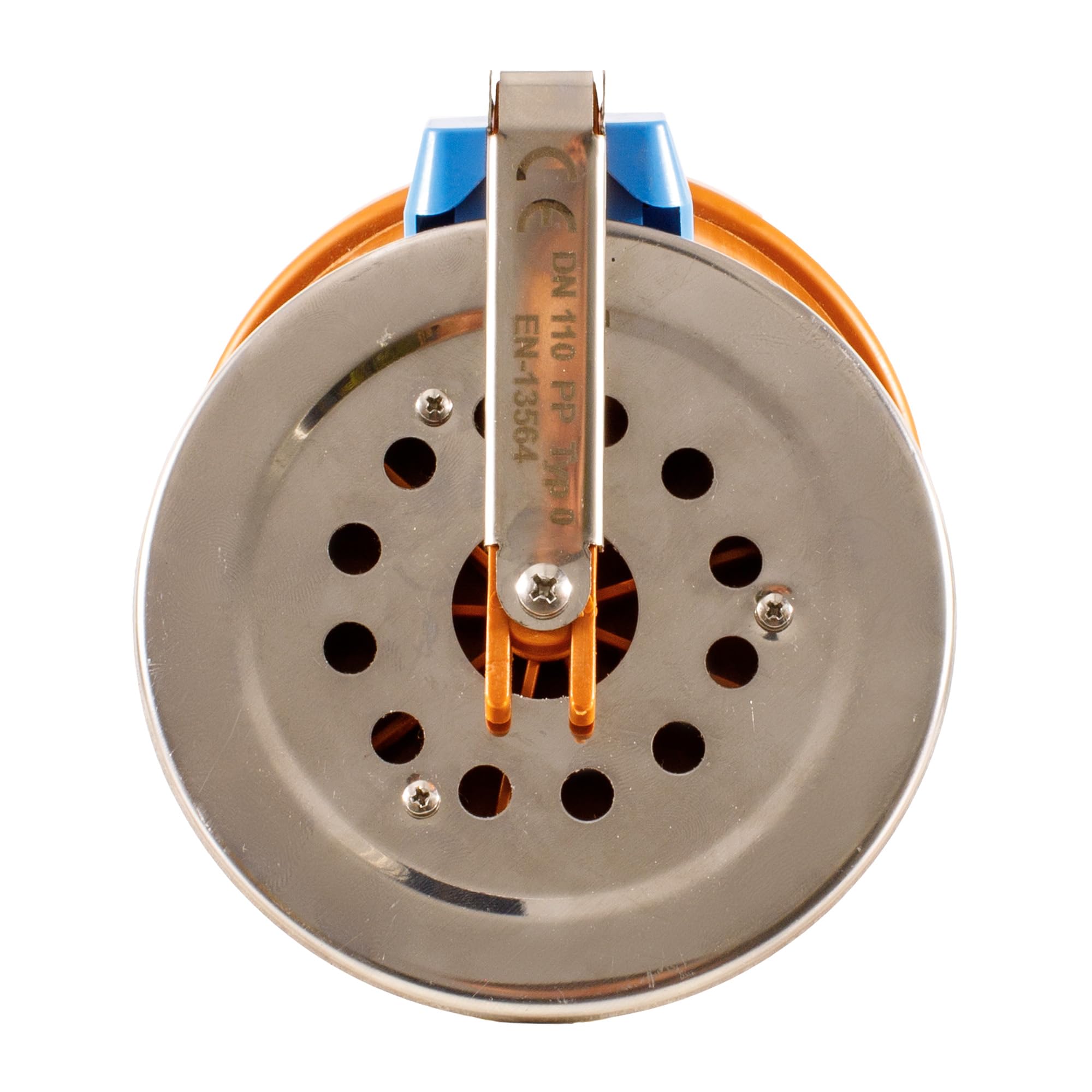 Valvola antiriflusso DN 110 con valvola in acciaio inossidabile - Protezione contro il riflusso durante forti piogge, protezione contro roditori e odori sgradevoli - in robusto plastica