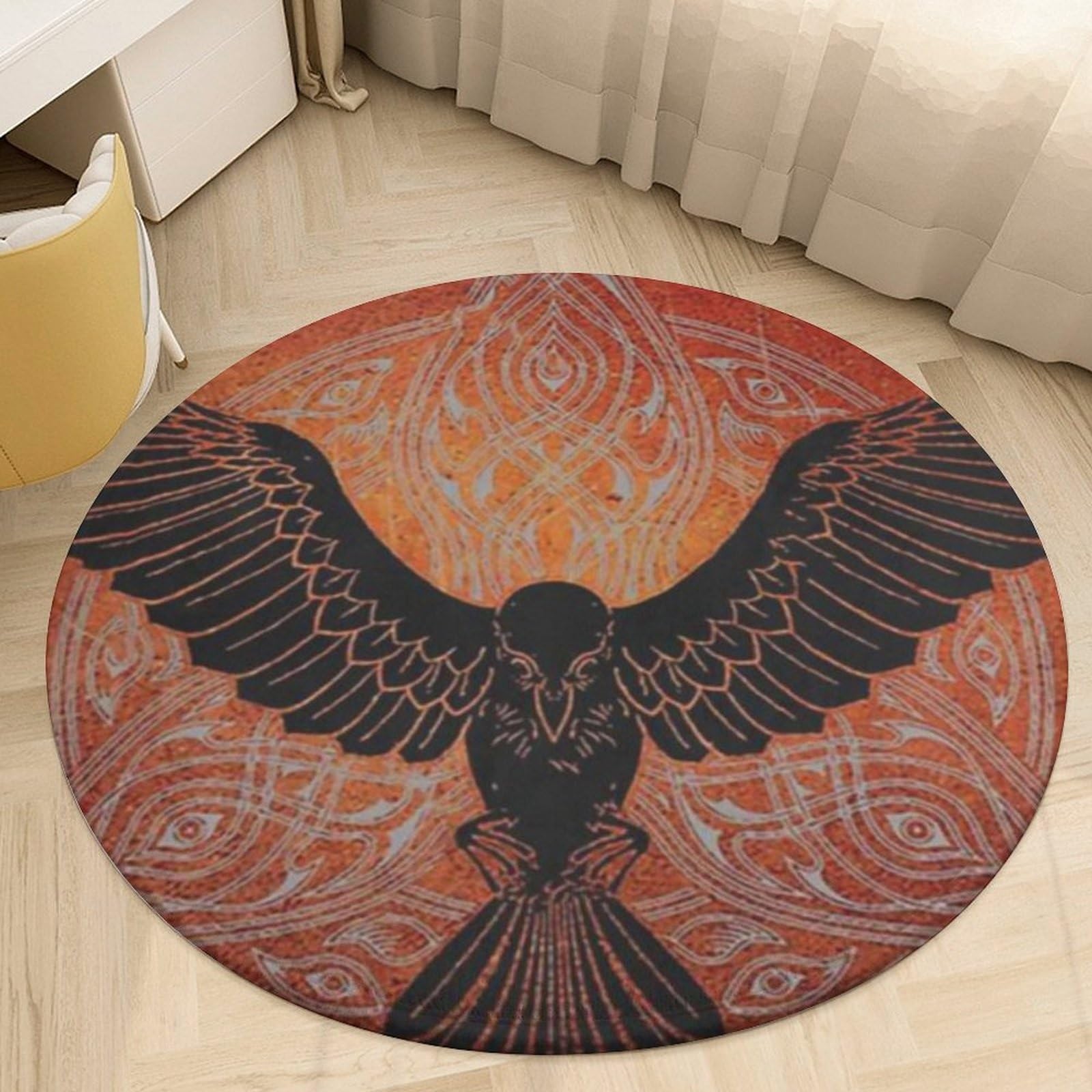Tapis antidérapant yoga et protection parquet lavable en machine