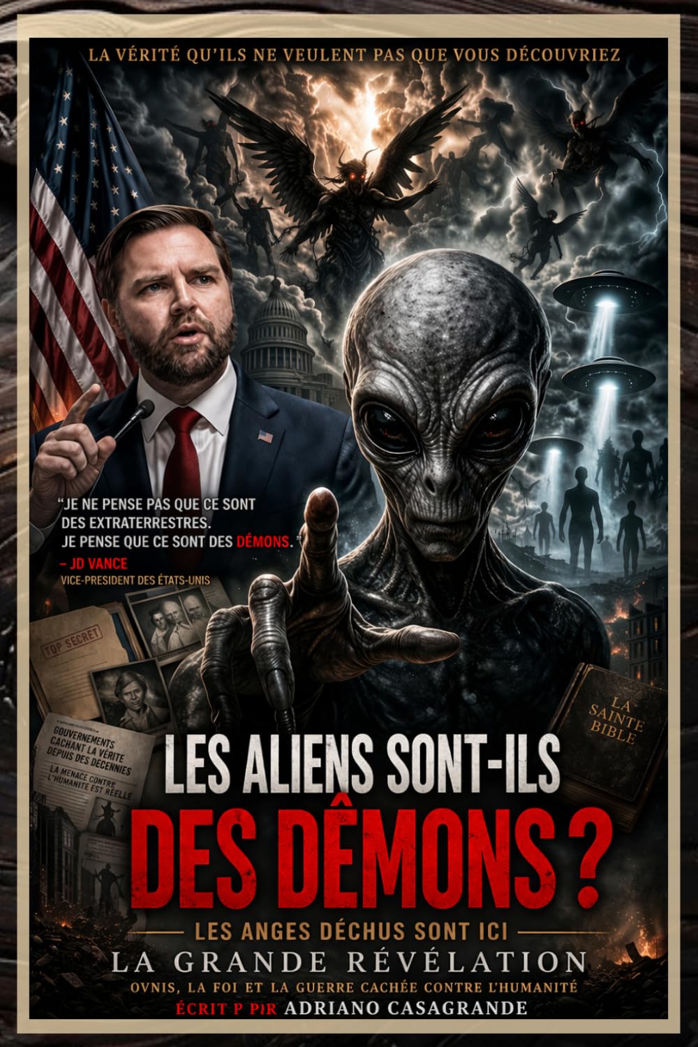 LES ALIENS SONT-ILS DES DÉMONS ?: Les anges déchus sont ici : OVNIs, foi et la guerre cachée pour l’humanité